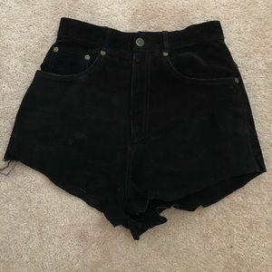 Vintage Suede Shorts